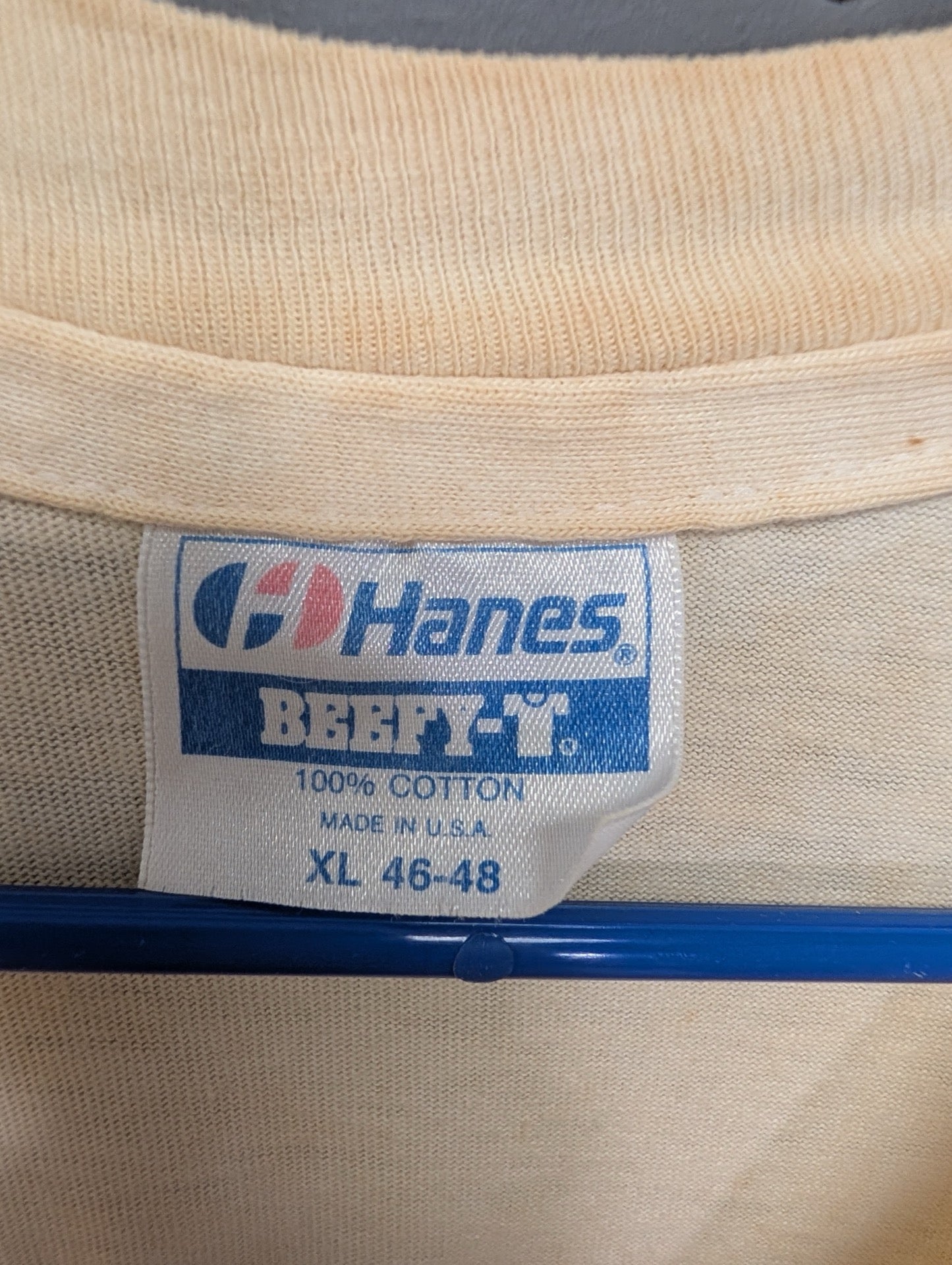 Vintage Hanes Beefy-T Made in USA XL tag