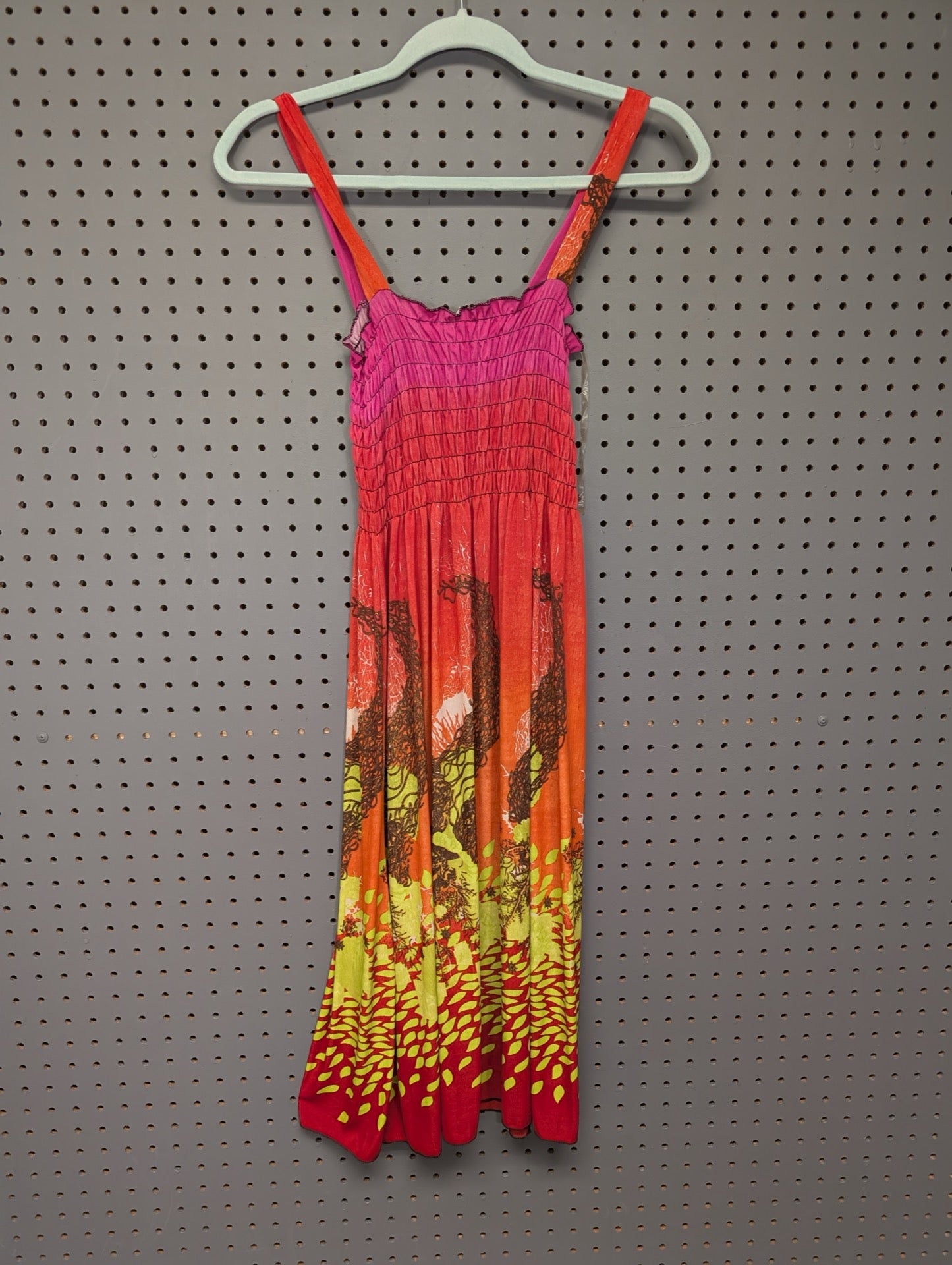 Back view of Ace Fashion ombre dress