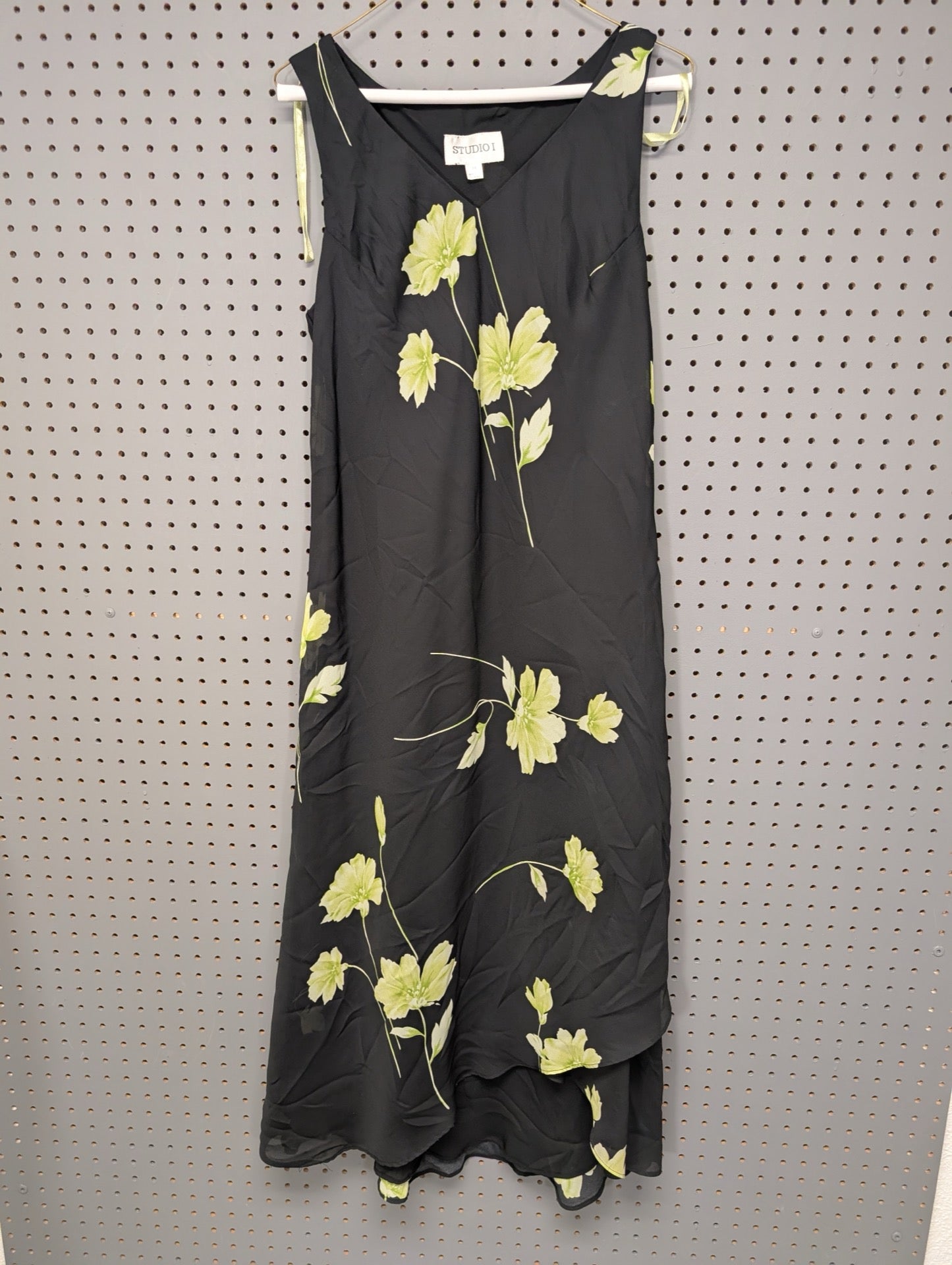 Front view of Studio I floral dress