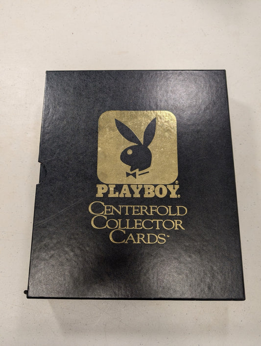 Front cover of Playboy collector cards binder