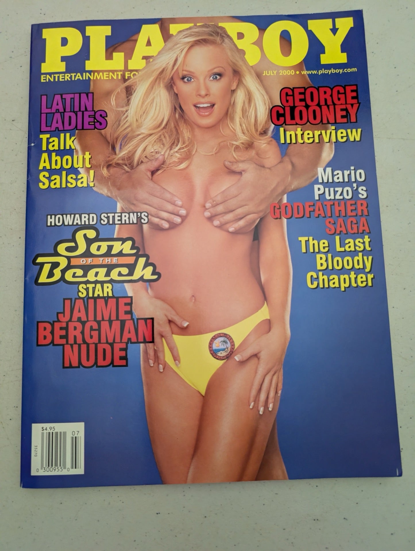 Playboy Magazine July 2000 Jaime Bergman