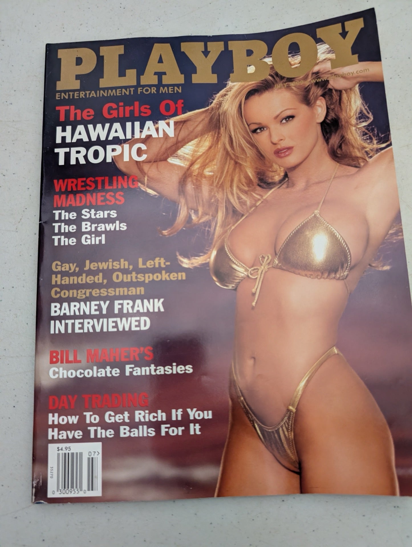 Playboy Magazine July 1999 Hawaiian Tropic Cover