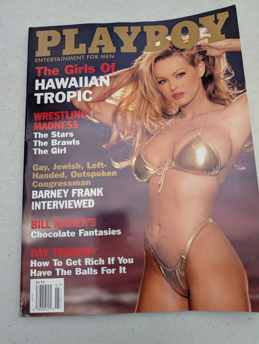 Playboy Magazine July 1999 Hawaiian Tropic Cover