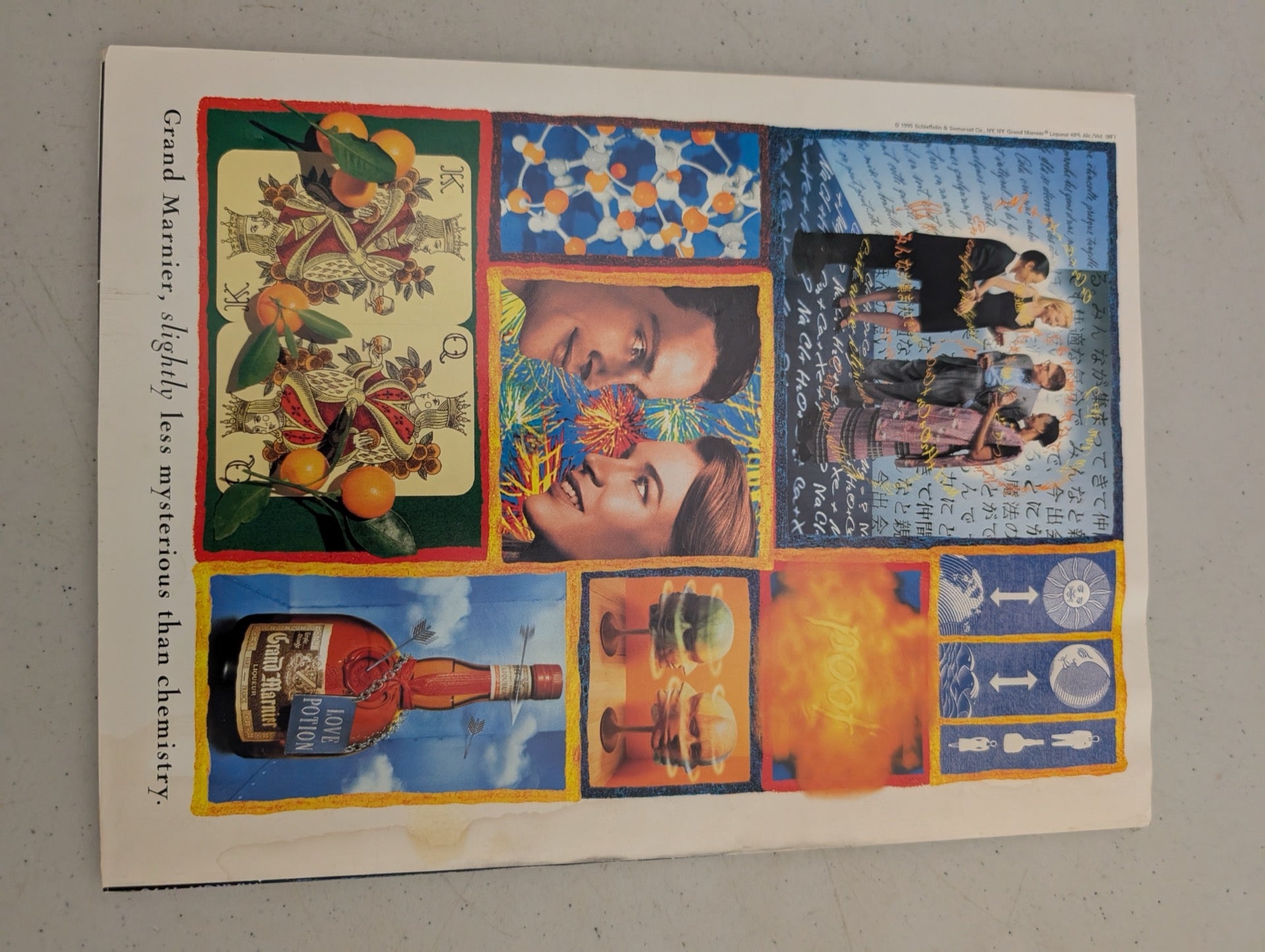 Back cover of March 1996 Playboy Magazine