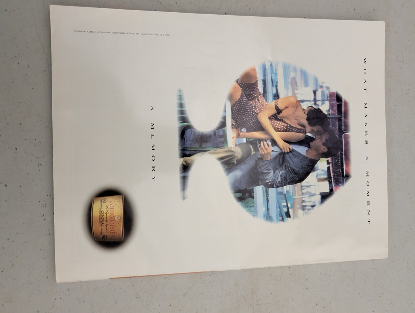 Back cover of May 1993 Playboy Magazine