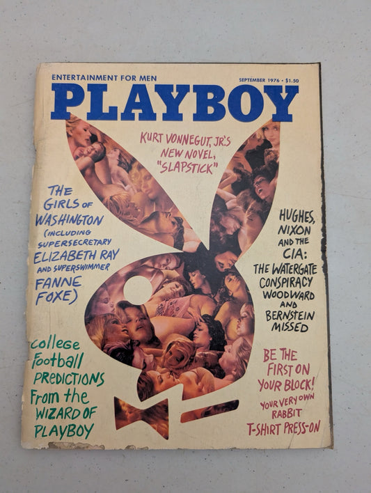 September 1976 Playboy Magazine Cover