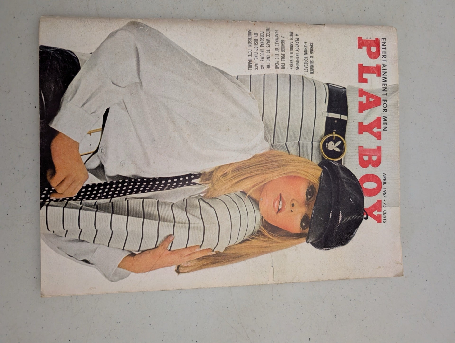 Playboy Magazine Front Cover April 1967