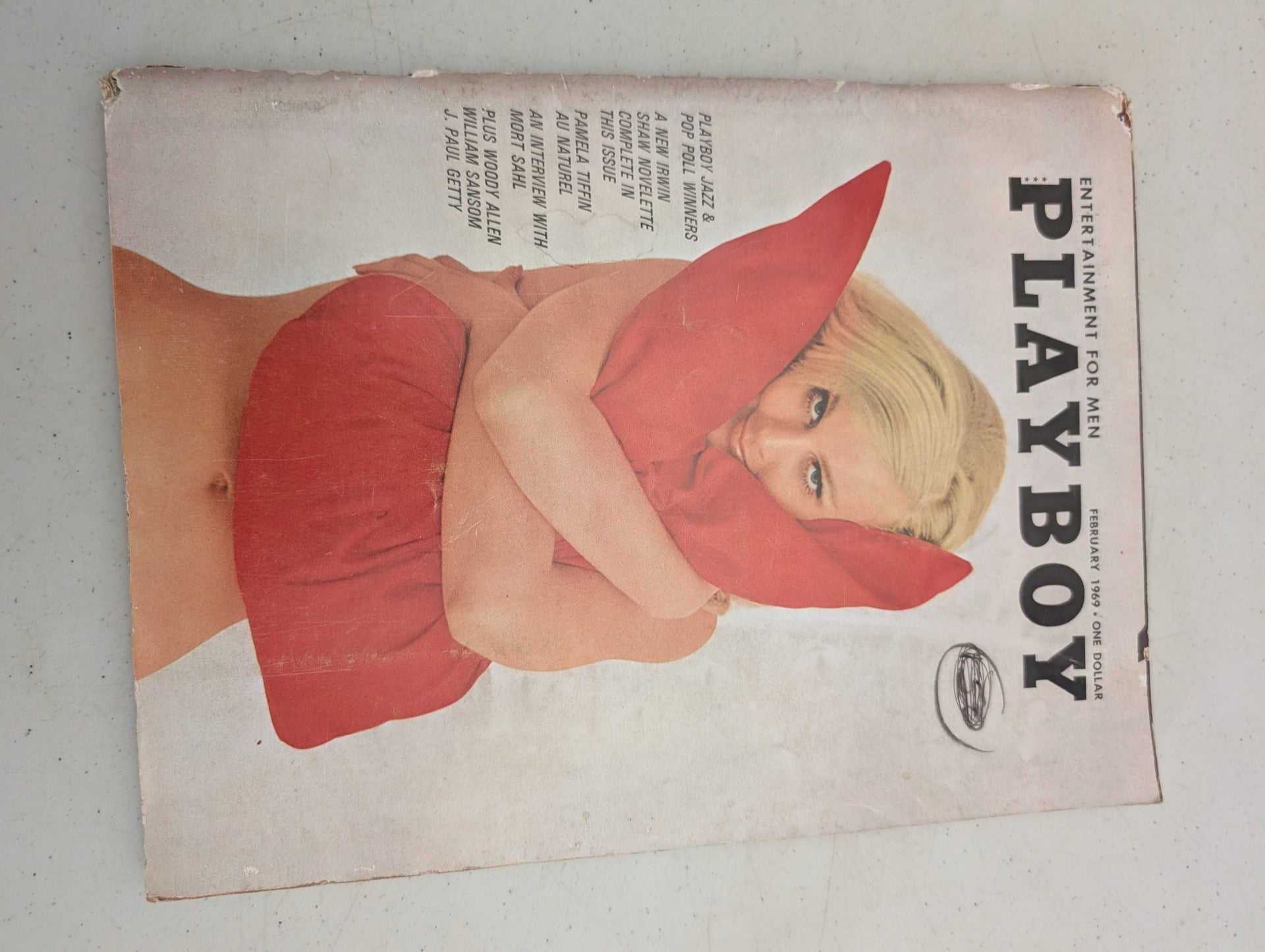 Playboy Magazine Front Cover February 1969