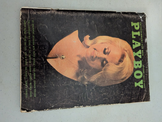 Playboy Magazine Front Cover September 1965
