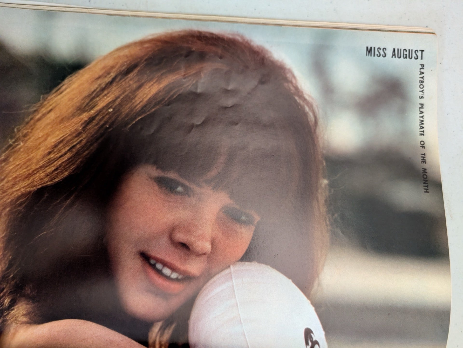 Playboy Miss August 1968 Page