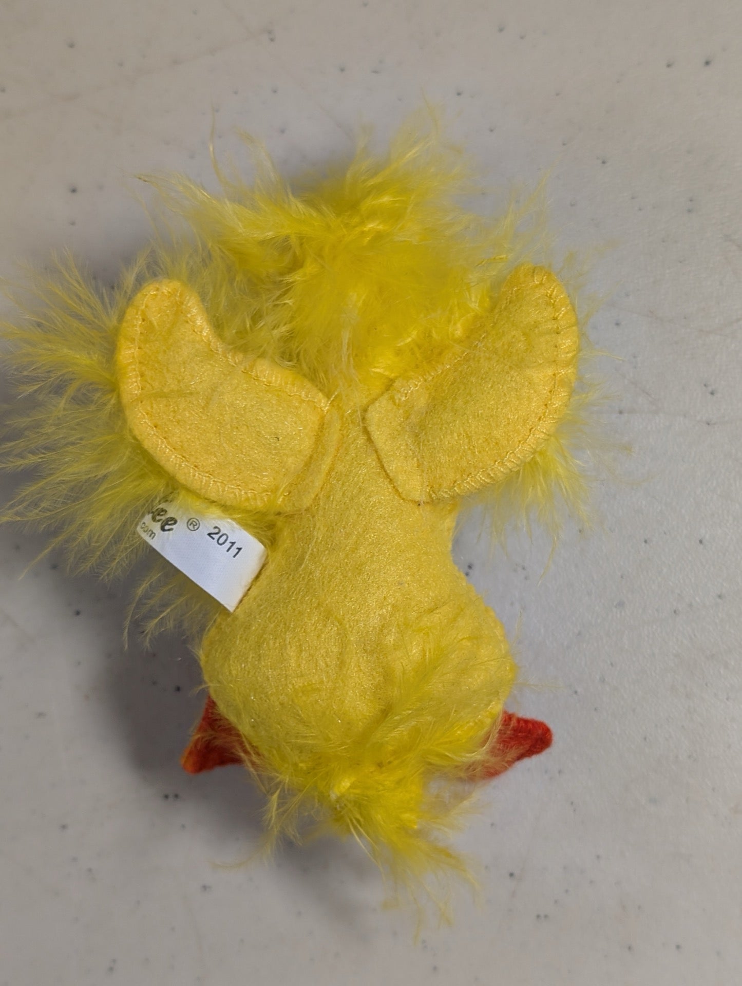 Back view showing 2011 Annalee tag