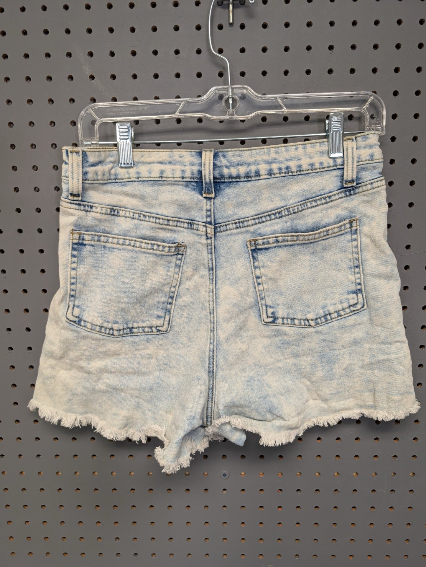 Spoon Jeans acid wash denim skort back view