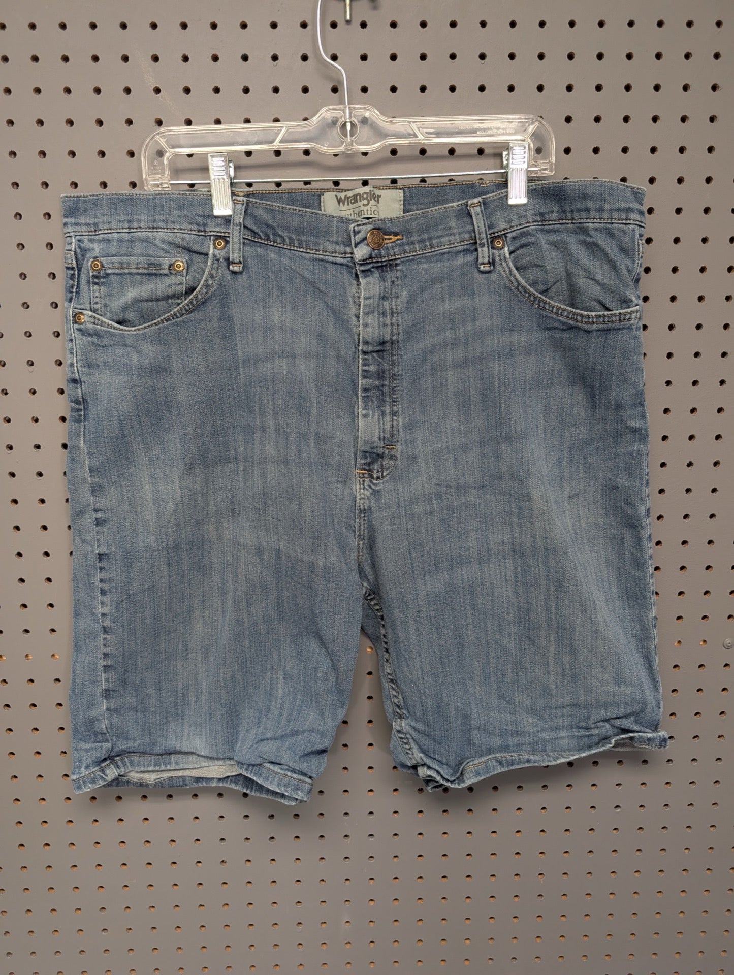 Wrangler Authentics men's denim shorts front view