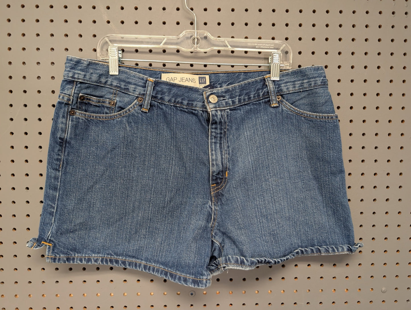 Gap Jeans Factory Store women's denim shorts front view