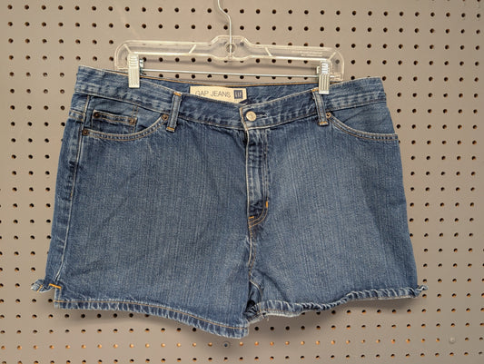 Gap Jeans Factory Store women's denim shorts front view