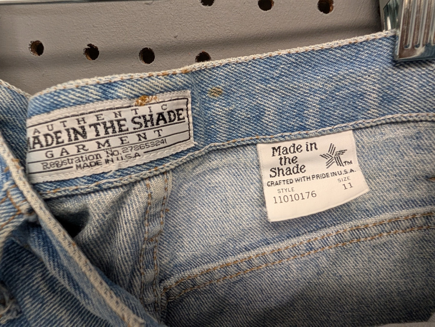 Made in the Shade vintage Made in USA tag
