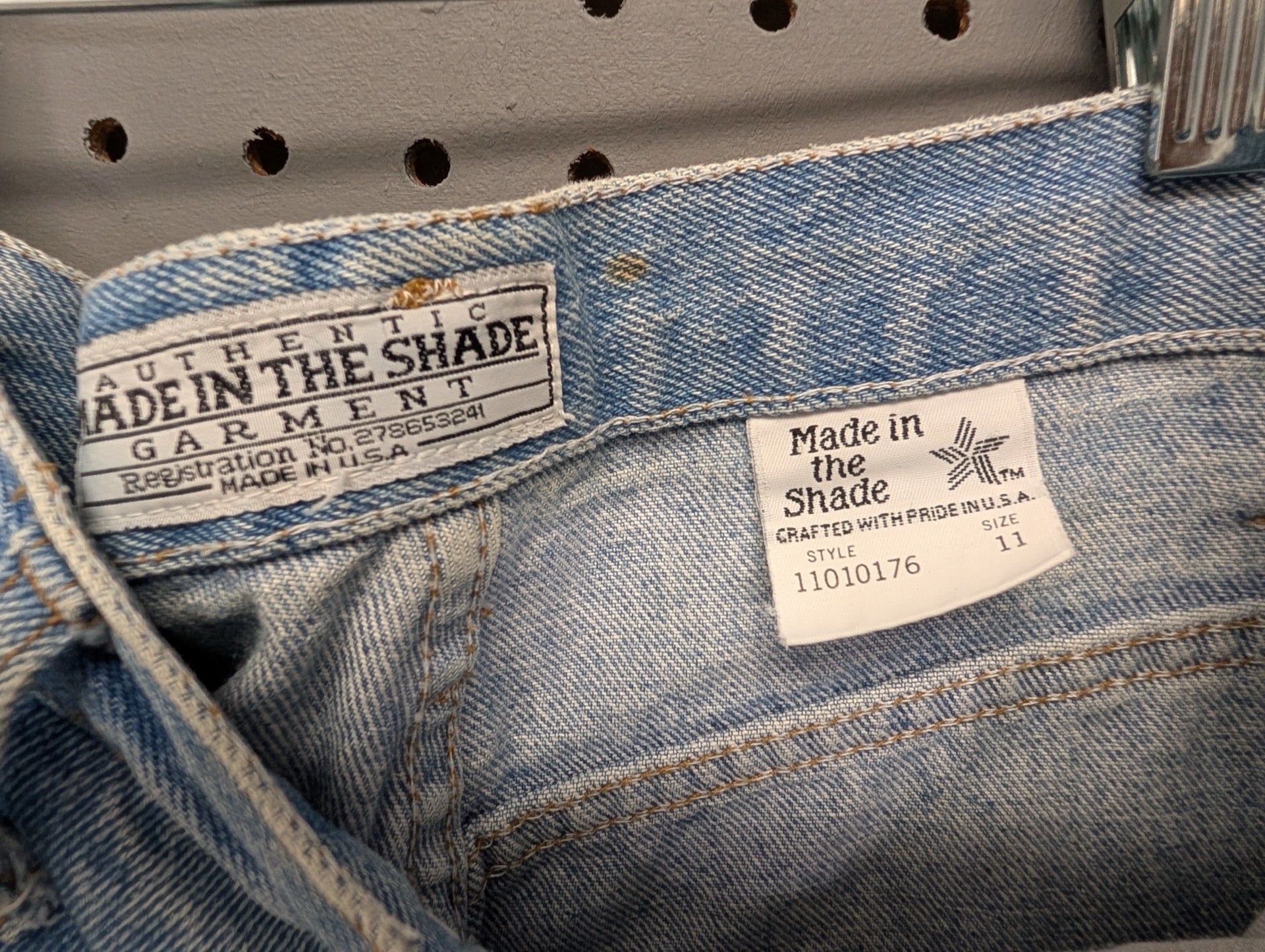 Made in the Shade vintage Made in USA tag