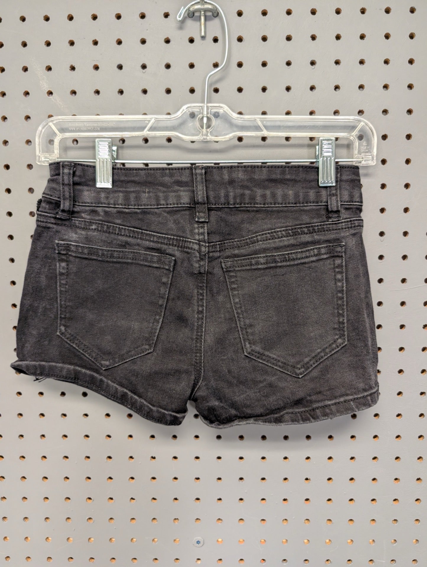 Boom Boom Jeans black beaded shorts back