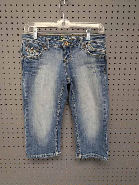Zco denim capris front