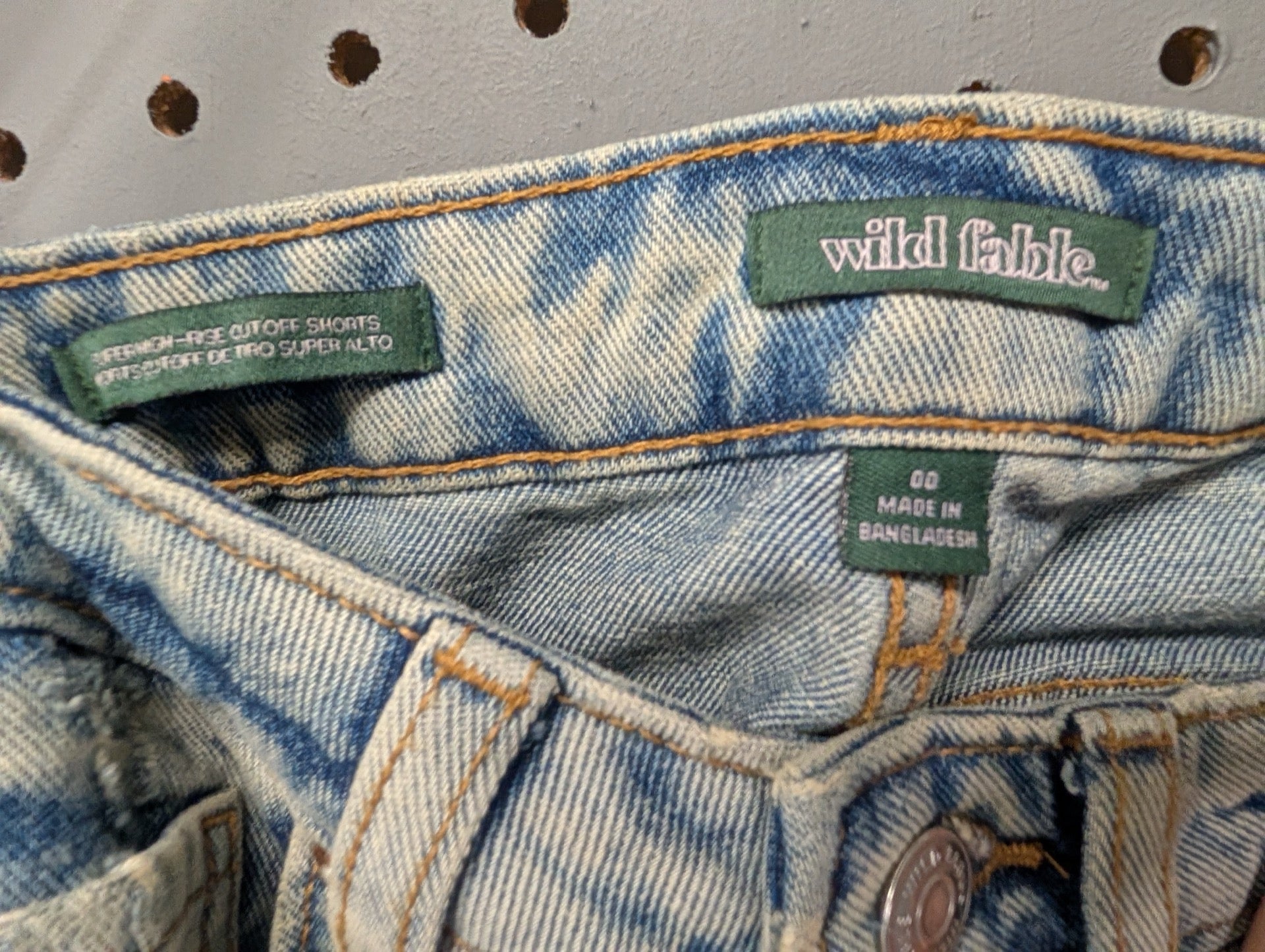 Wild Fable inner tag size 00
