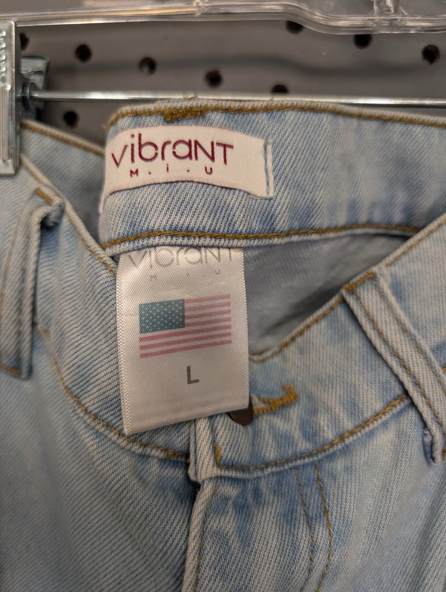 Vibrant MIU inner brand tag size Large