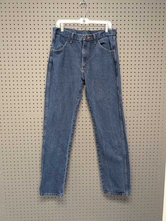 Front view of Rustler straight leg jeans