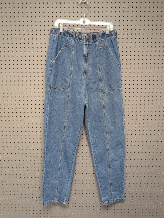 Front of vintage Willow Ridge pull-on jeans
