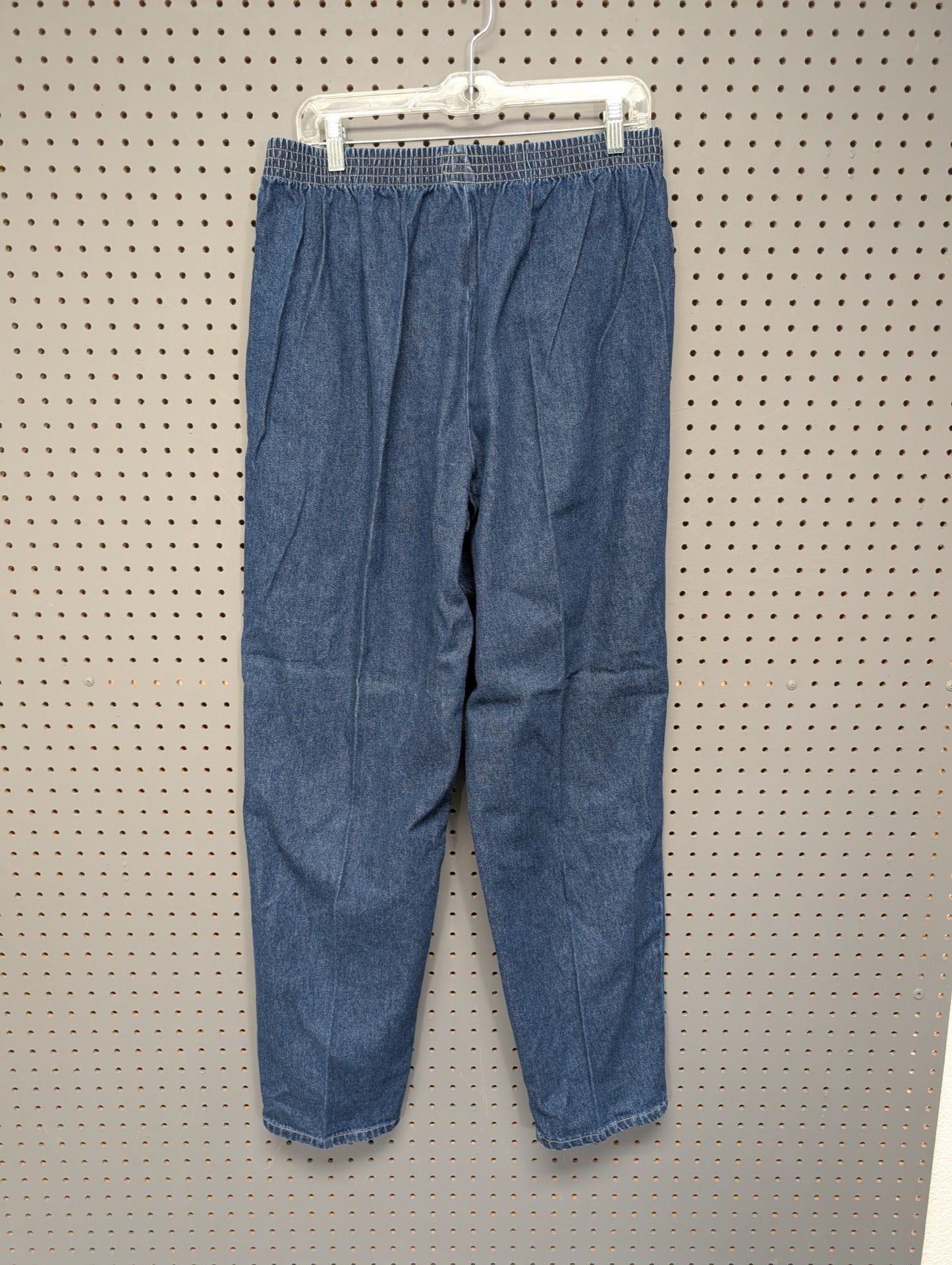 Back of vintage Lord Isaacs pleated jeans
