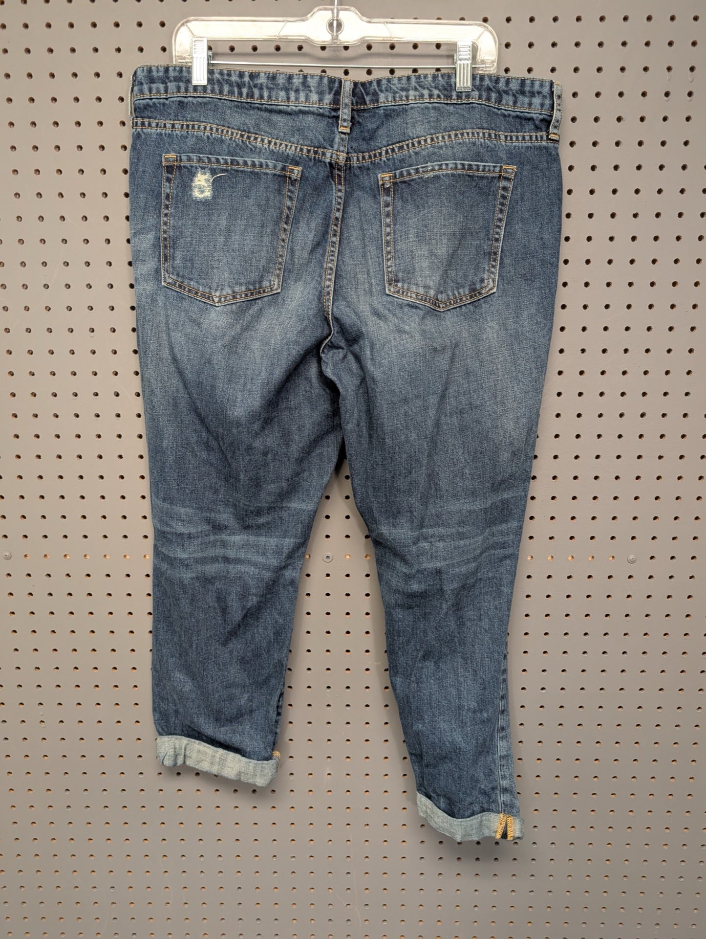 Back of Gap size 14 boyfriend jeans