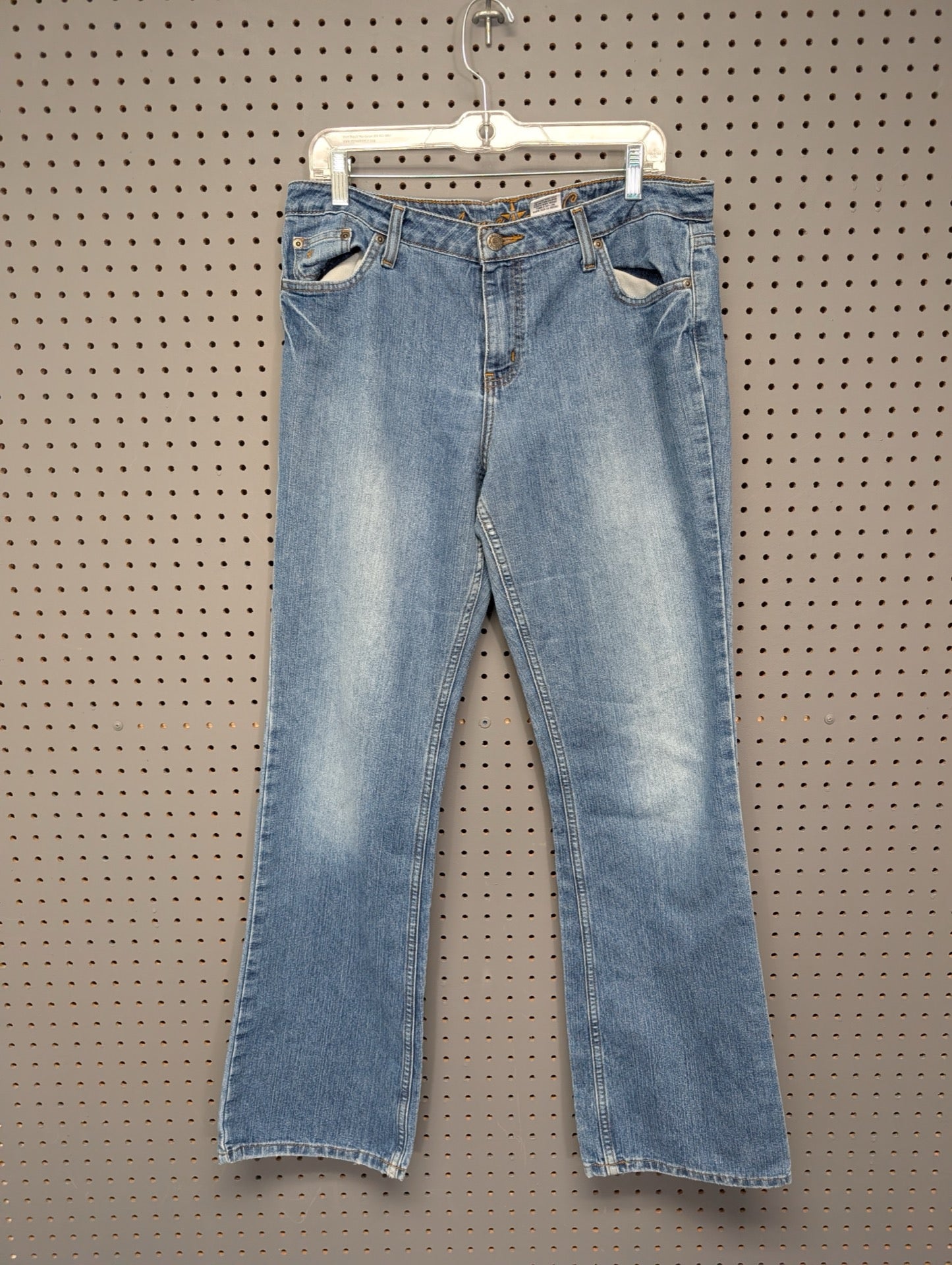 Front view of Arizona Jean Co. bootcut jeans