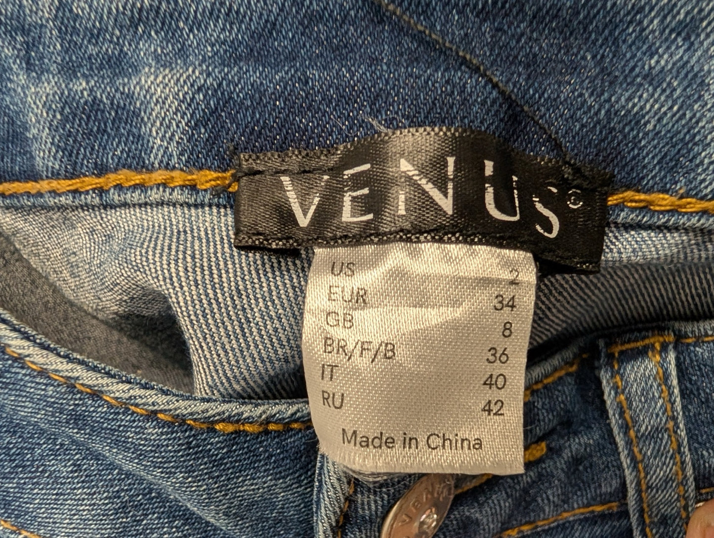 Venus inner size tag US 2