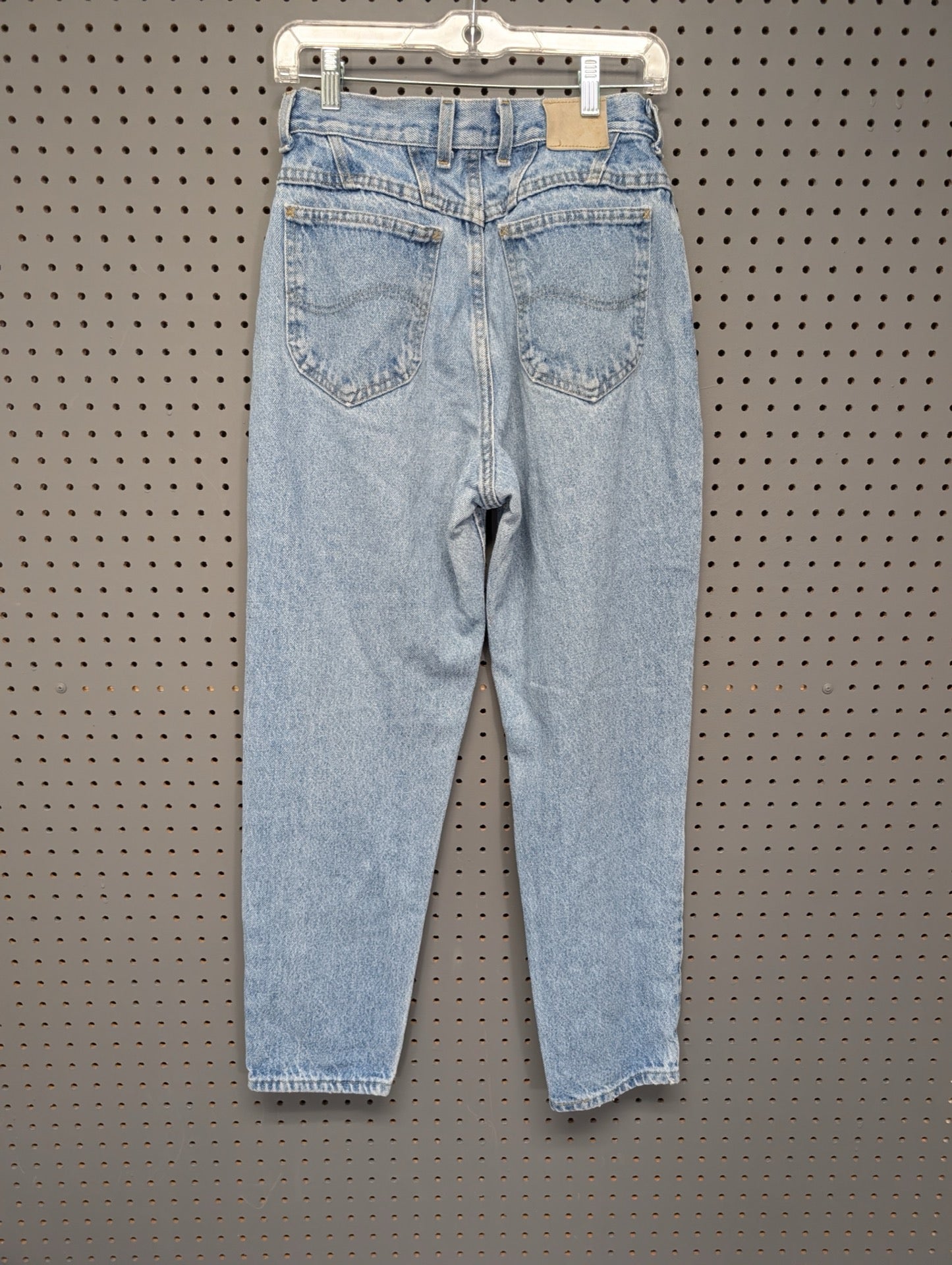Back view of vintage Lee mom jeans
