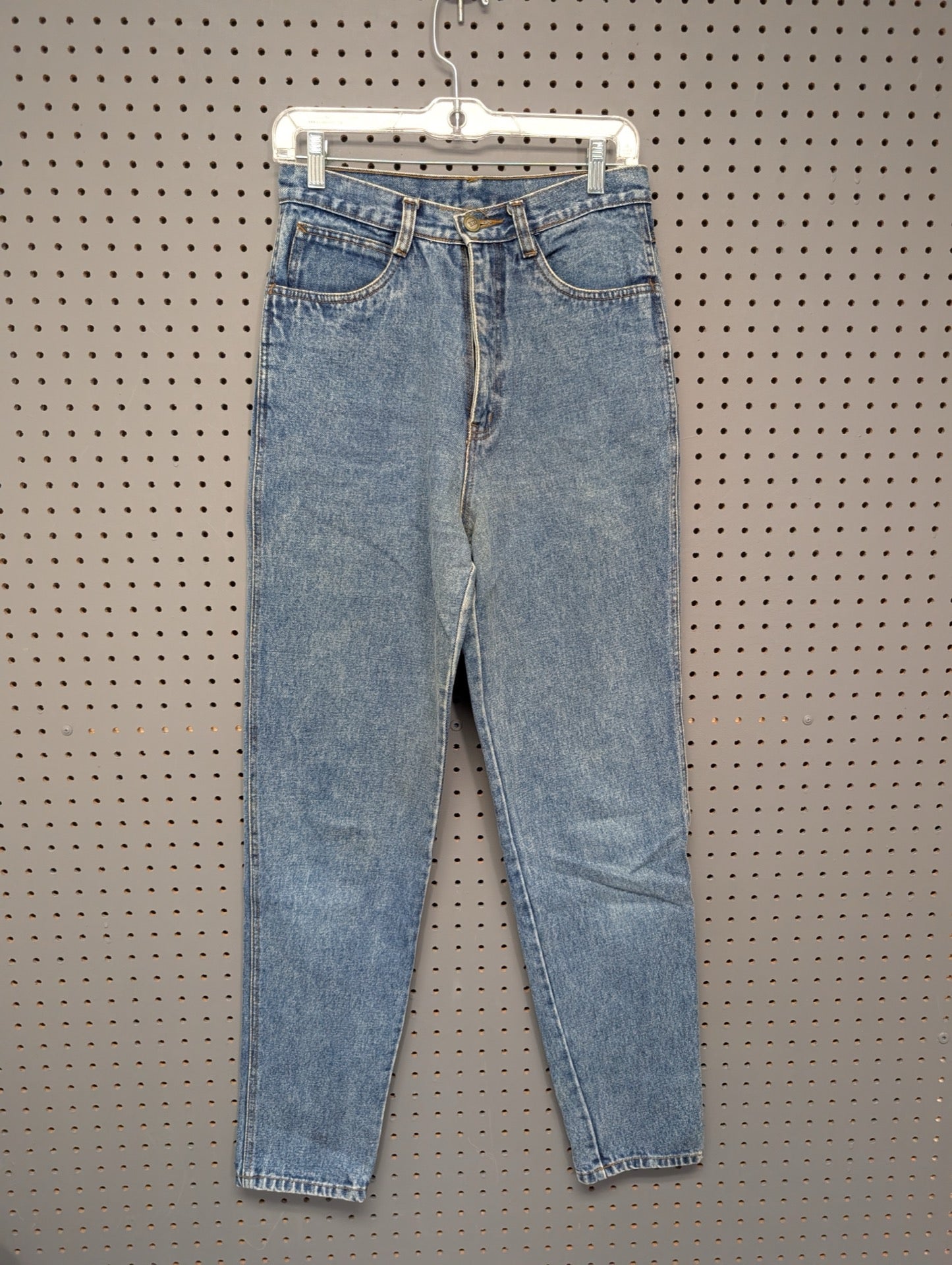 Front view of vintage Rio high waisted jeans