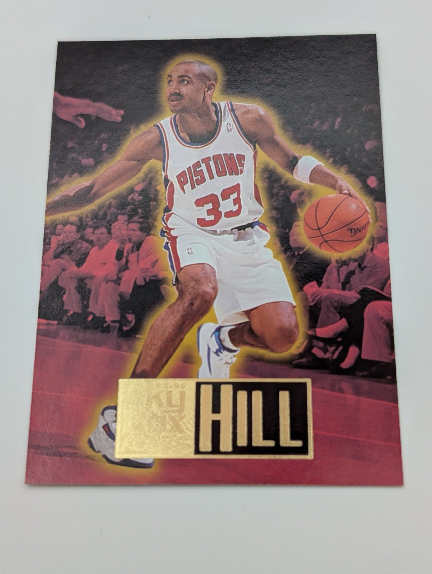 Front view of 1994-95 SkyBox Premium Grant Hill Rookie Card