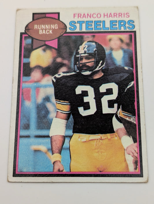 Front of 1979 Topps Franco Harris football card