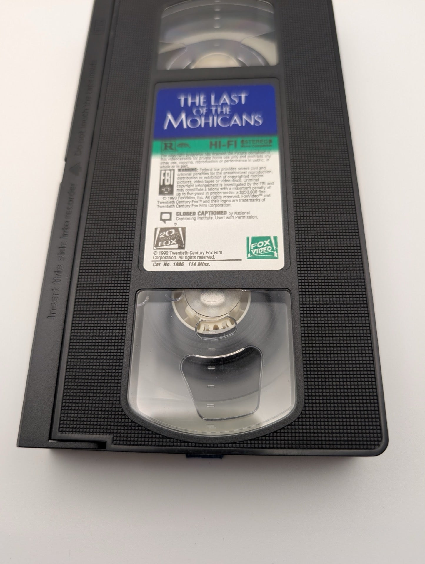 The VHS cassette tape