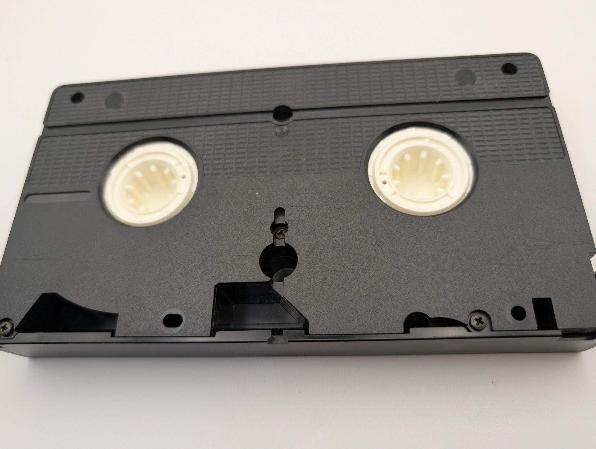 Back of Beauty and the Beast VHS cassette