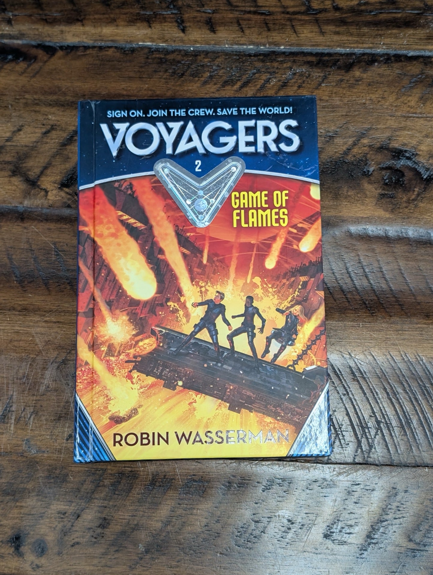 Voyagers Game of Flames Front Cover