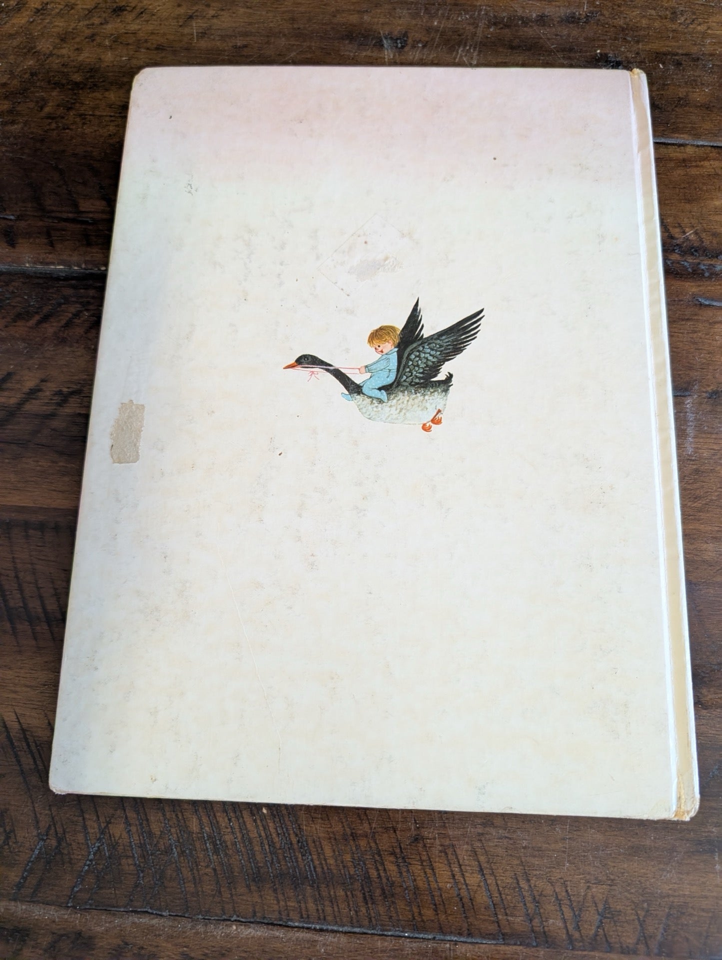 Back cover showing minimal wear