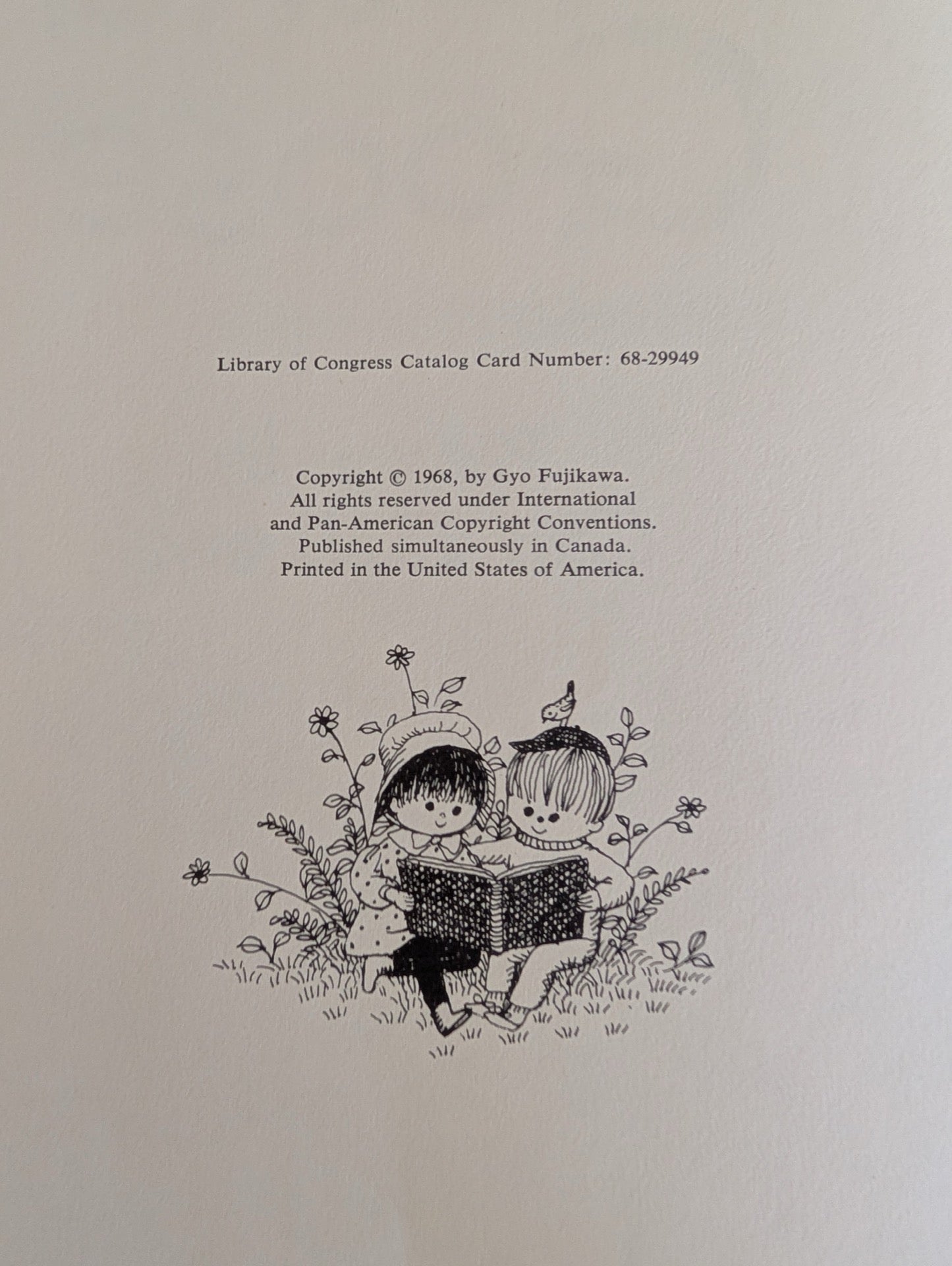 1968 copyright page details