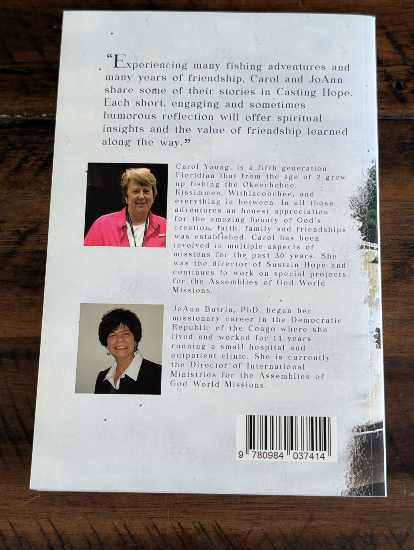Back cover with author bios