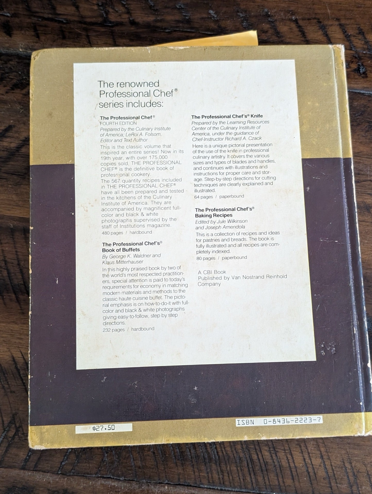 Back cover with book details
