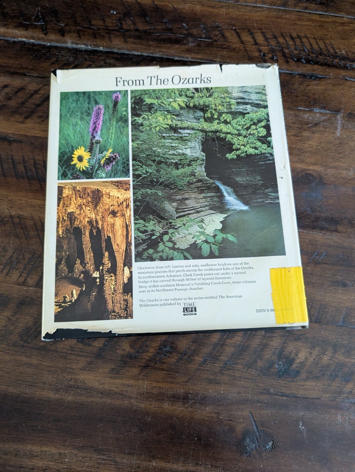 The Ozarks Time Life Book Back Cover