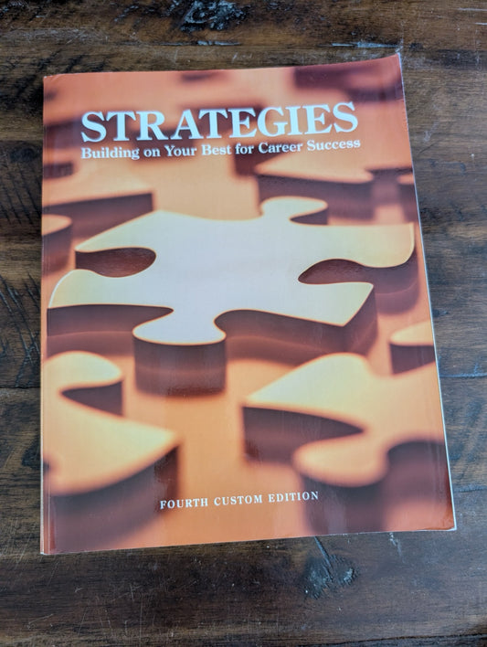 Strategies Career Success Book Cover