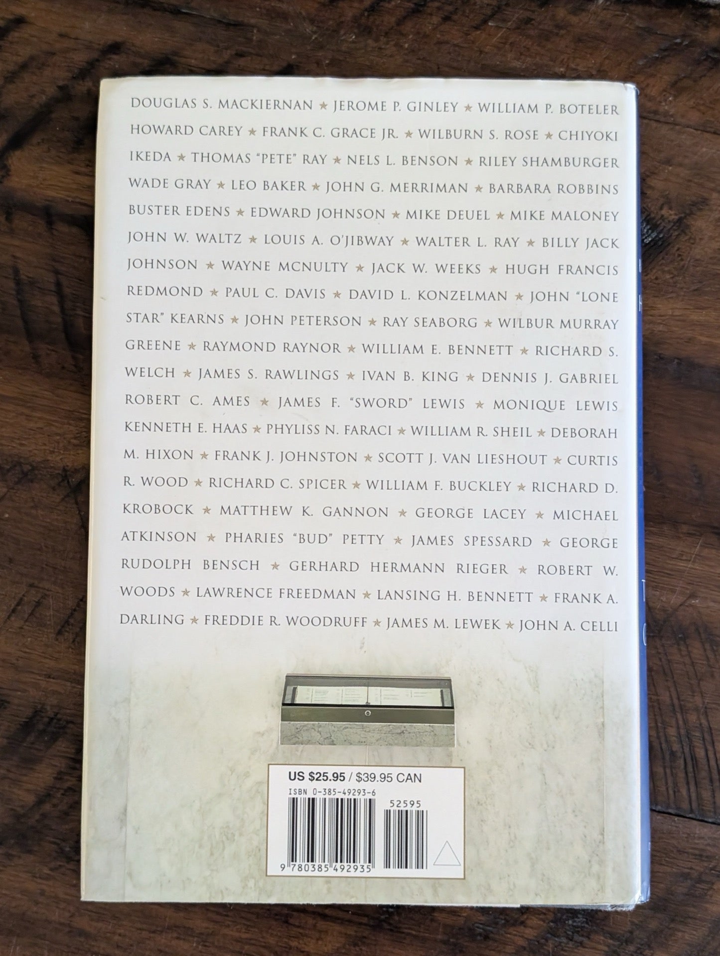The Book of Honor Back Cover