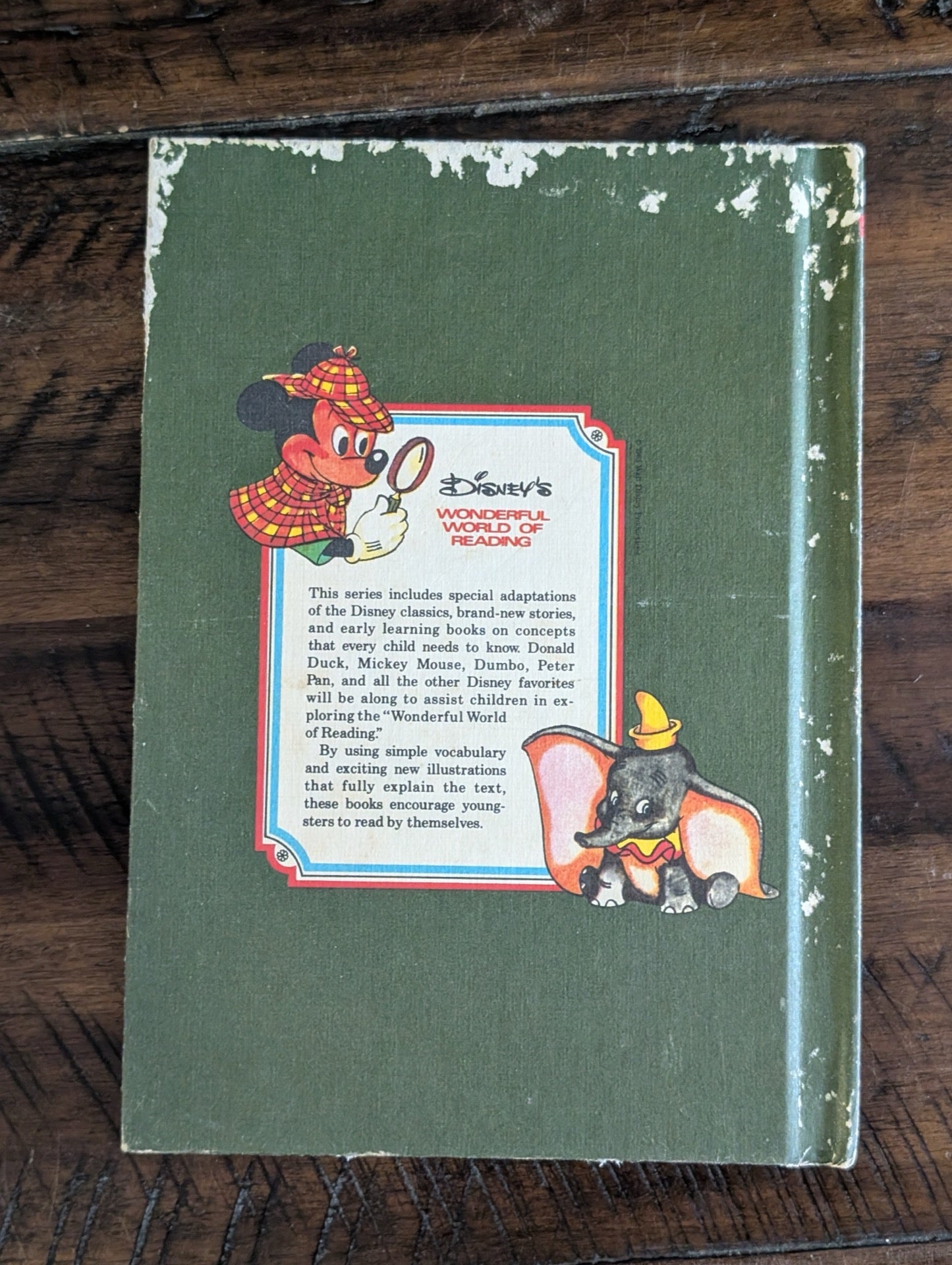 Disney A Picnic in the Woods Back Cover