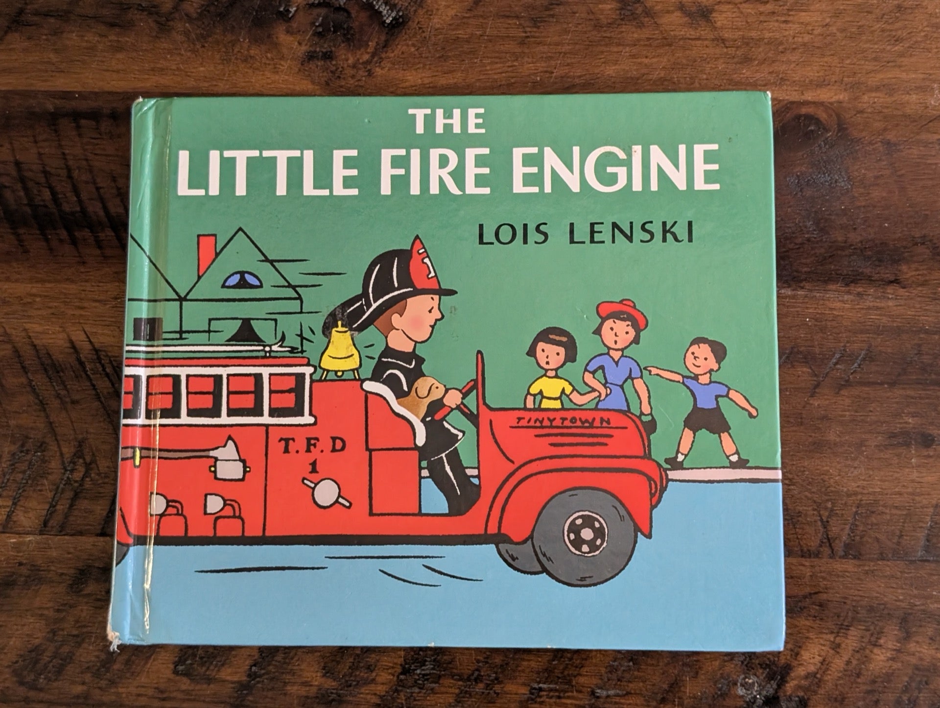 The Little Fire Engine Book Cover