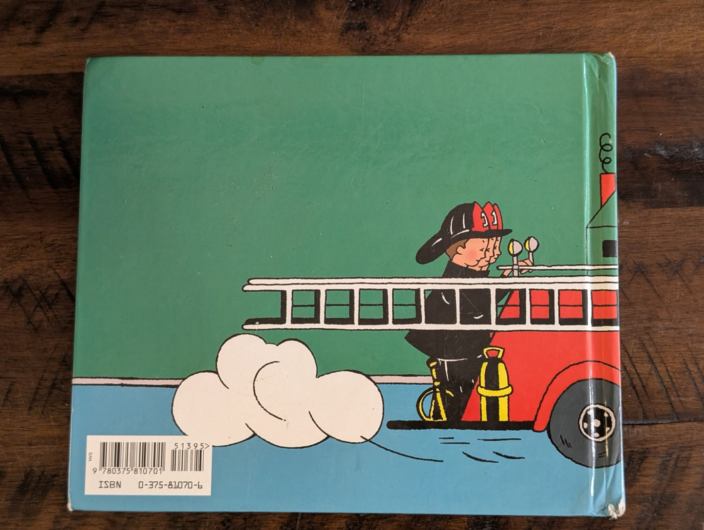 The Little Fire Engine Back Cover