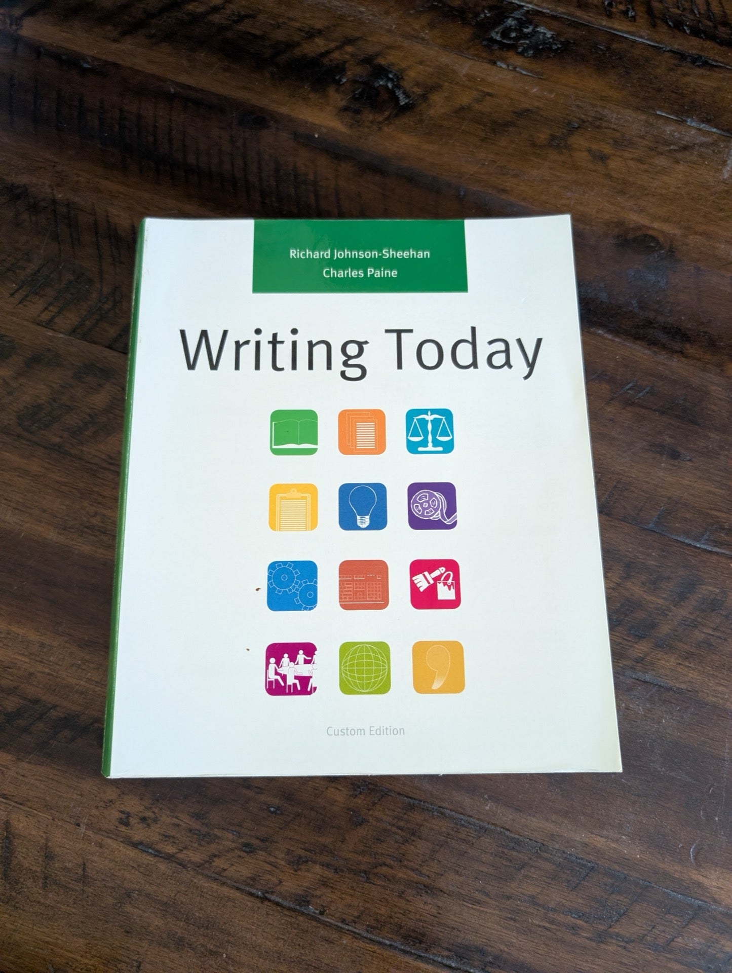 Writing Today Textbook Cover