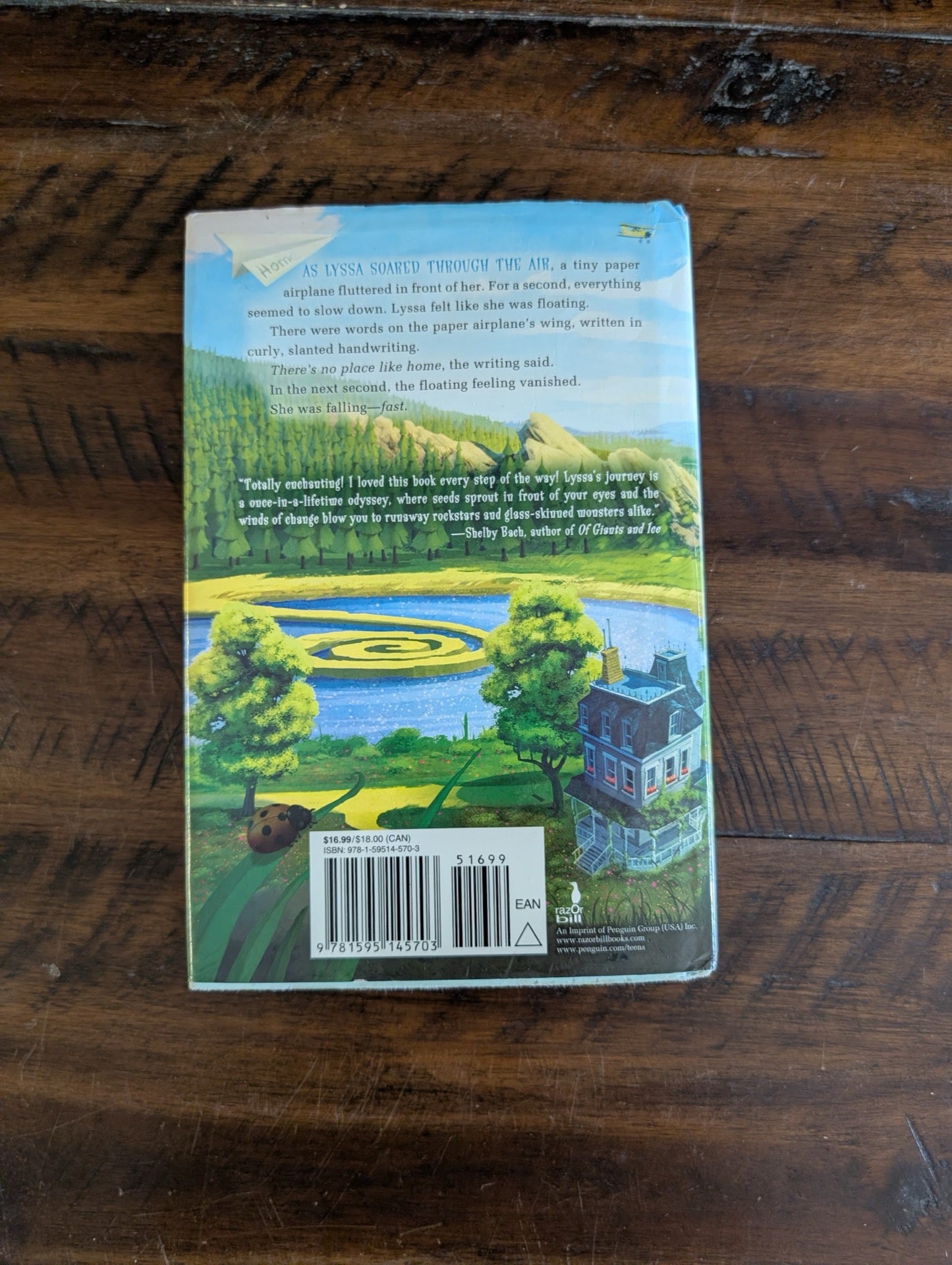 Back cover of Zip by Ellie Rollins